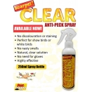 Scarper Anti Peck Spray Clear. 250ml.